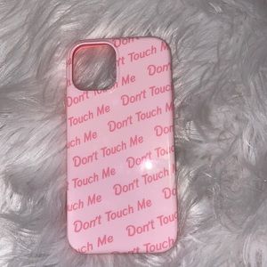 NWOT iPhone 12 Pro “Don’t Touch Me” Velvet Caviar